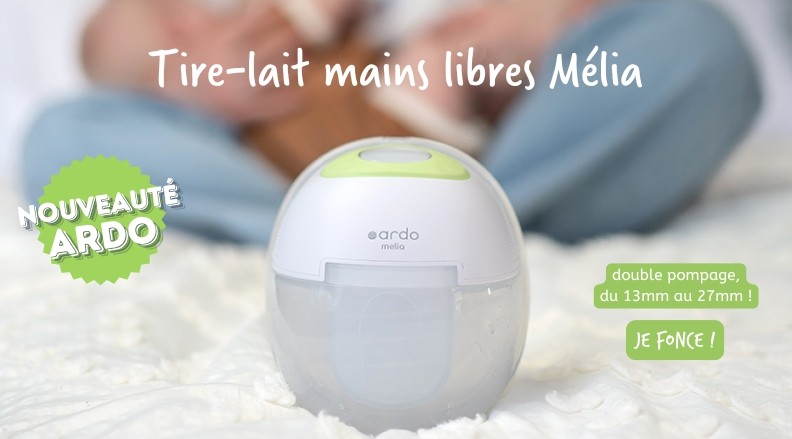 Melia, le nouveau tire-lait de la marque ARDO